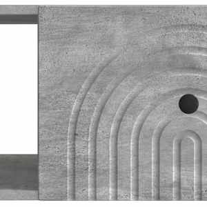 Konferenční stolek Betonově šedá 90 x 50 x 40 cm - obrázek 9