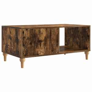 Konferenční stolek Kouřový dub 90 x 50 x 40 cm Kompozitní dřevo - obrázek 7