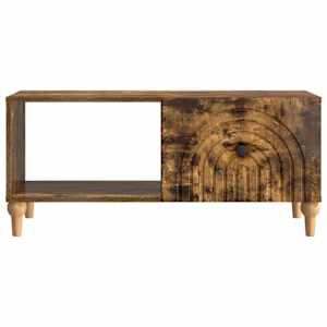 Konferenční stolek Kouřový dub 90 x 50 x 40 cm Kompozitní dřevo - obrázek 5