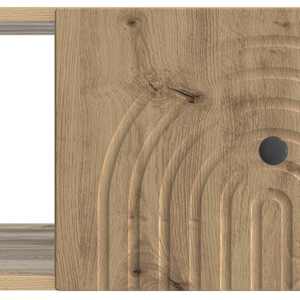 Konferenční stolek Dub artisan 90 x 50 x 40 cm Kompozitní dřevo - obrázek 9
