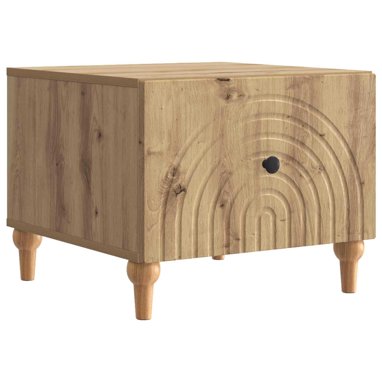 vidaXL Masă de cafea Stejar Artizanal 49 x 50 x 40 cm Lemn prelucrat