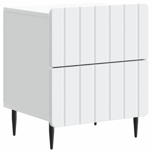 vidaXL &Ouml;&ouml;lambi kapp sahtliga Valge 43 x 34,5 x 49,5 cm Tehispuit