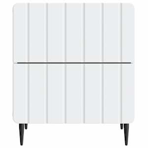 Noční skříňka 2 pcs Bílá 43 x 34,5 x 49,5 cm Kompozitní dřevo - obrázek 7