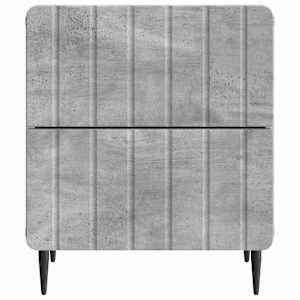 Noční skříňka 2 pcs Betonově šedá 43 x 34,5 x 49,5 cm - obrázek 7