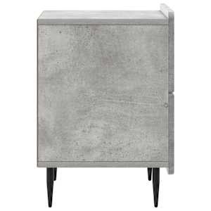 Noční skříňka 2 pcs Betonově šedá 43 x 34,5 x 49,5 cm - obrázek 8
