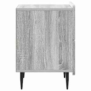 Noční skříňka se zásuvkou 2 pcs Šedá sonoma 43 x 34,5 x 49,5 cm - obrázek 8