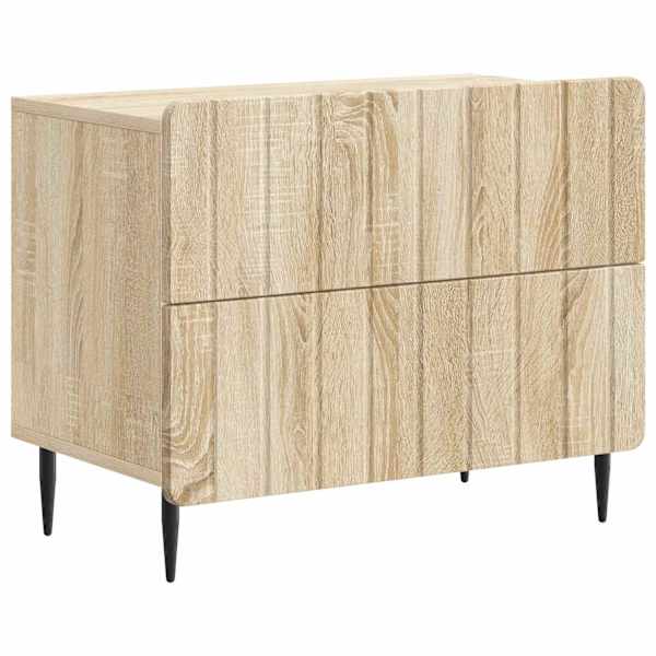 vidaXL &Ouml;&ouml;lambi kapp Sonoma tamm 62 x 34,5 x 49,5 cm Tehispuit