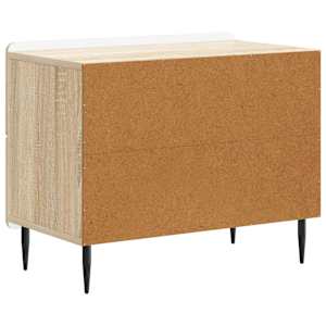 Noční skříňka Dub sonoma 62 x 34,5 x 49,5 cm Kompozitní dřevo - obrázek 7