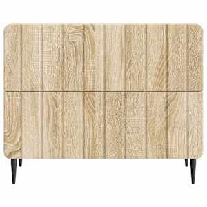 Noční skříňka Dub sonoma 62 x 34,5 x 49,5 cm Kompozitní dřevo - obrázek 5