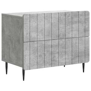 vidaXL &Ouml;&ouml;lambi kapp Betoonhall 62 x 34,5 x 49,5 cm Tehispuit