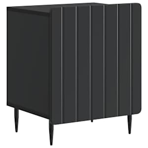 Nočna omarica Črna 43 x 34,5 x 52 cm Inženirski les