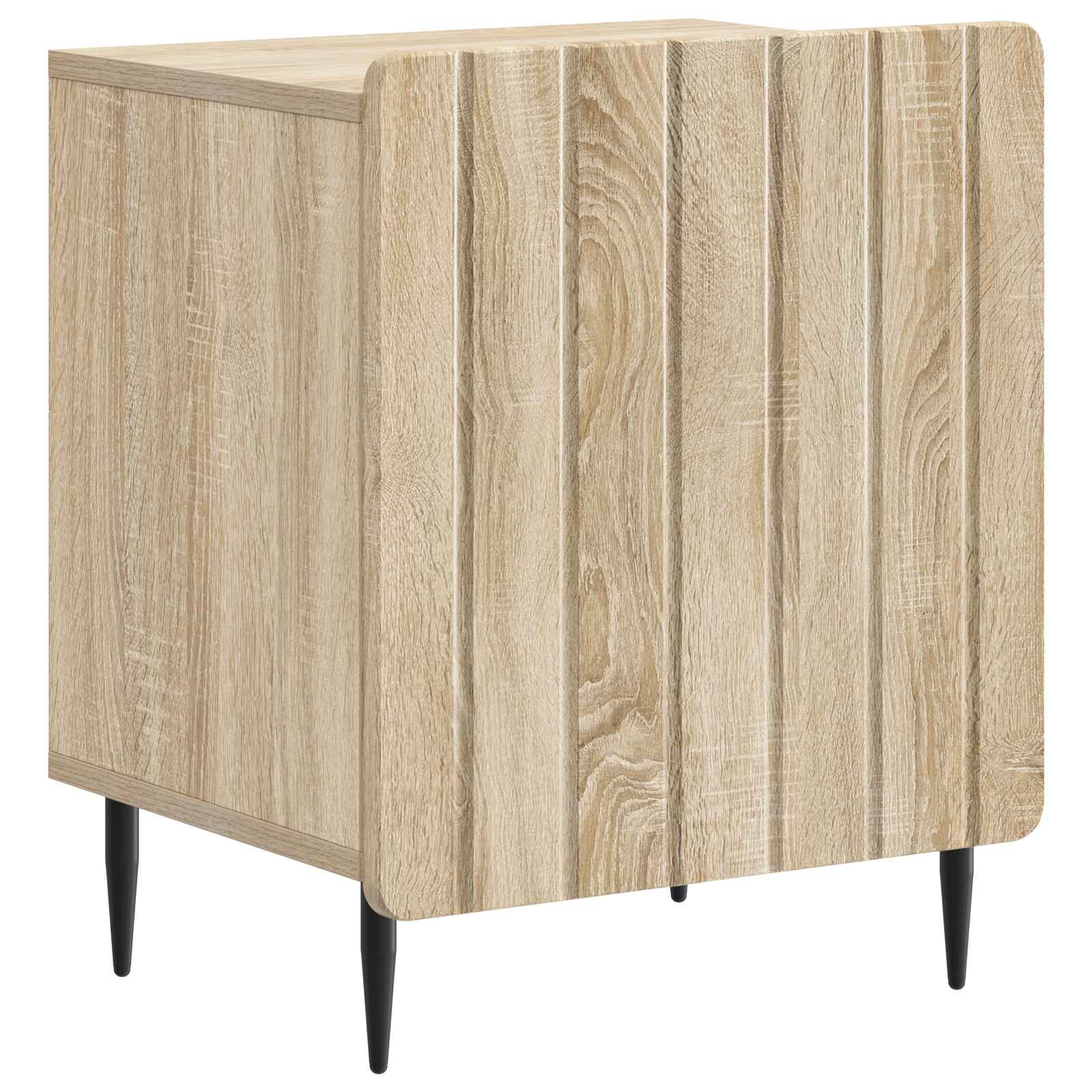 vidaXL Dulap de noapte Stejar Sonoma 43 x 34,5 x 52 cm Lemn prelucrat