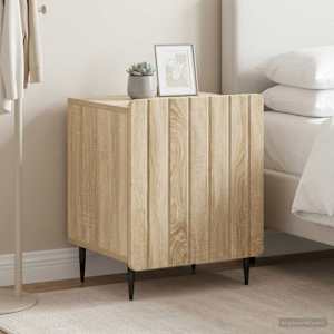 Noční skříňka 2 pcs Dub sonoma 43 x 34,5 x 52 cm - obrázek 4