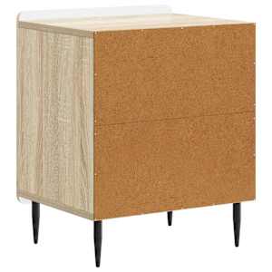Noční skříňka 2 pcs Dub sonoma 43 x 34,5 x 52 cm - obrázek 9