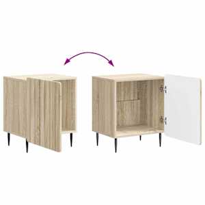 Noční skříňka 2 pcs Dub sonoma 43 x 34,5 x 52 cm - obrázek 12