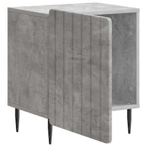 Noční skříňka 2 pcs Betonově šedá 43 x 34,5 x 52 cm - obrázek 6