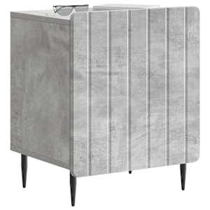 Noční skříňka 2 pcs Betonově šedá 43 x 34,5 x 52 cm - obrázek 3