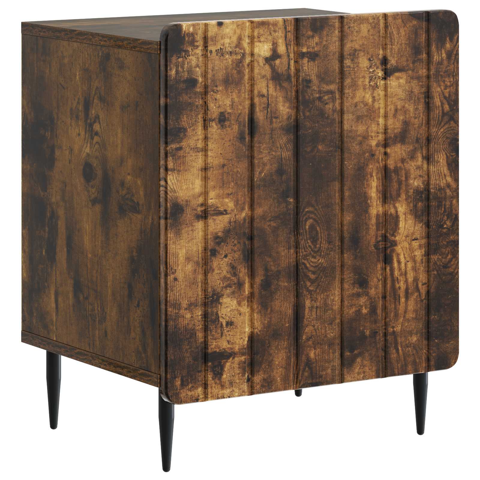 Нощен шкаф 2 pcs Опушен дъб 43 x 34,5 x 52 см - Image 3