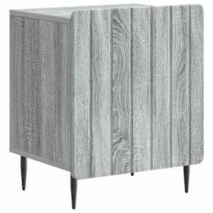 Noční skříňka 2 pcs Šedá sonoma 43 x 34,5 x 52 cm - obrázek 5