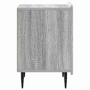 Noční skříňka 2 pcs Šedá sonoma 43 x 34,5 x 52 cm - obrázek 8