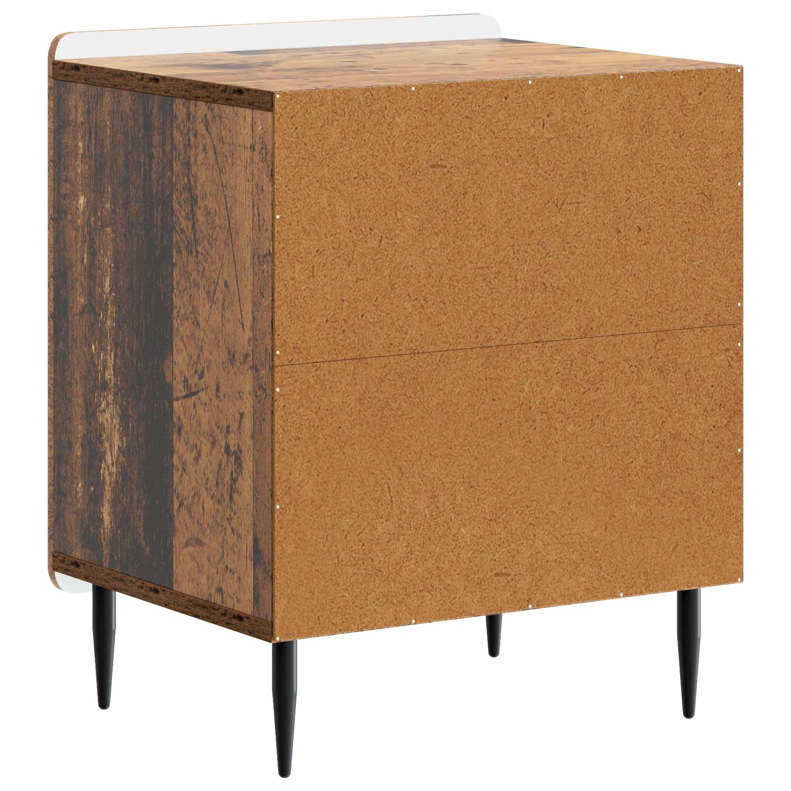 Нощен шкаф 2 pcs Старо дърво 43 x 34,5 x 52 см - Image 7