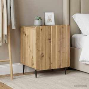 Nočna omarica 2 kos Artisan hrast 43 x 34,5 x 52 cm