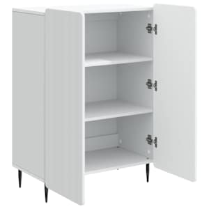 Servírovací skříň Bílá 66 x 34,5 x 92 cm Kompozitní dřevo - obrázek 5