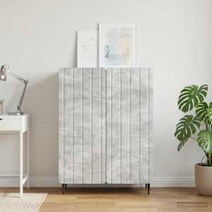Servírovací skříň Betonově šedá 66 x 34,5 x 92 cm - obrázek 1