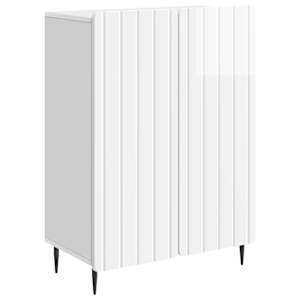 Servírovací skříň Bílá s vysokým leskem 66 x 34,5 x 92 cm - obrázek 2