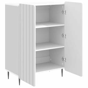 Servírovací skříň Bílá s vysokým leskem 66 x 34,5 x 92 cm - obrázek 5