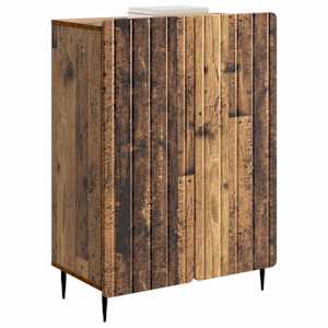 Servírovací skříň Staré dřevo 66 x 34,5 x 92 cm - obrázek 3