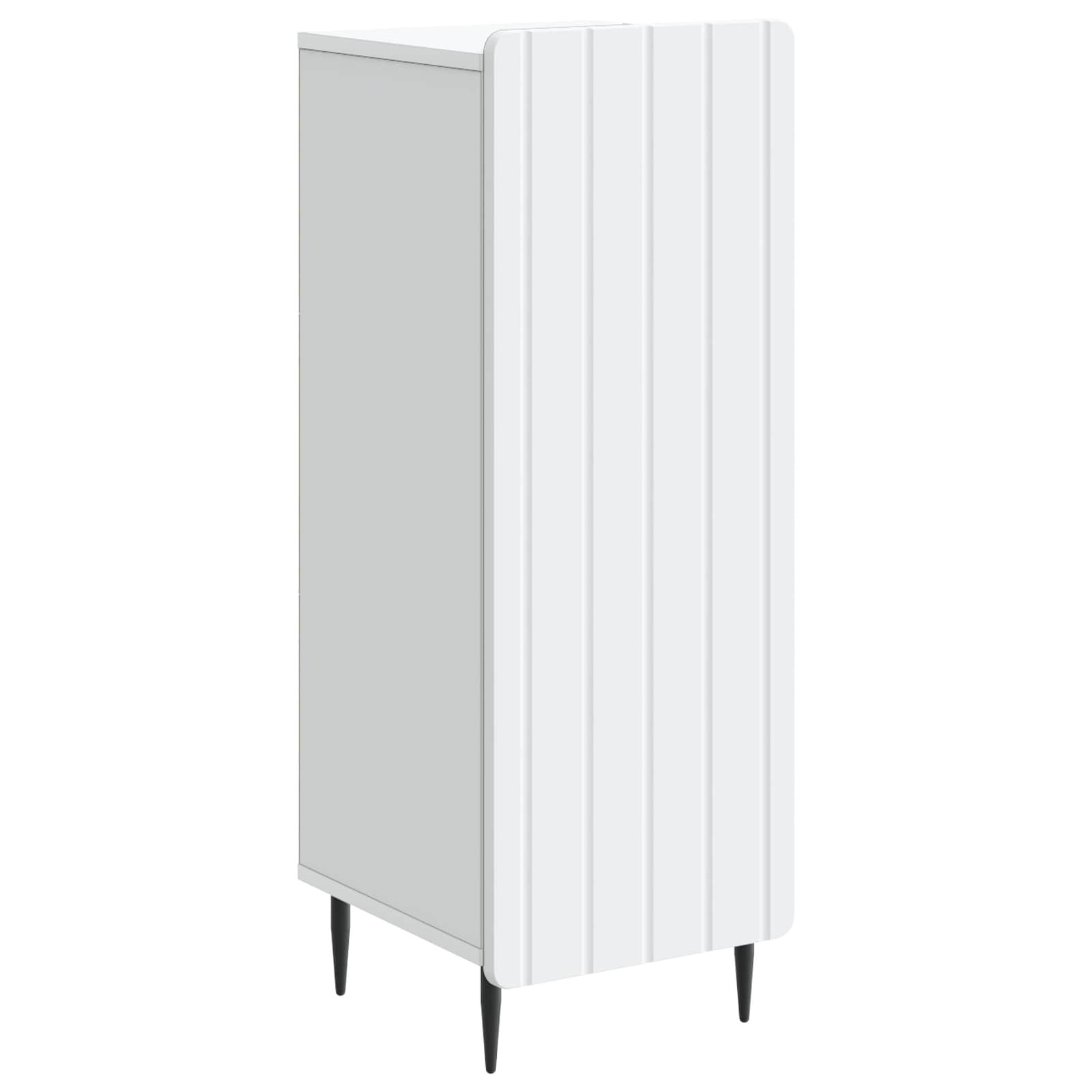 vidaXL Bufet Alb 34,5 x 33 x 92 cm Lemn prelucrat