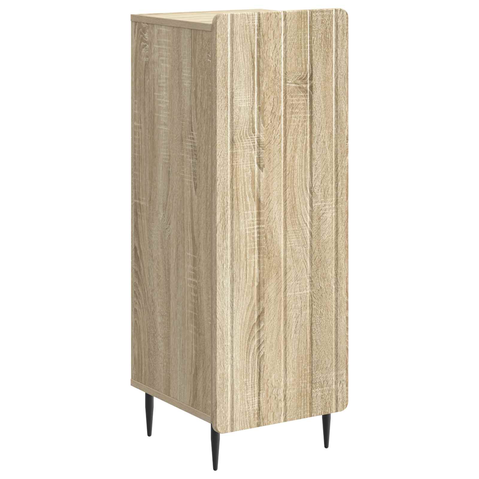 vidaXL Bufet Stejar Sonoma 34,5 x 33 x 92 cm Lemn prelucrat