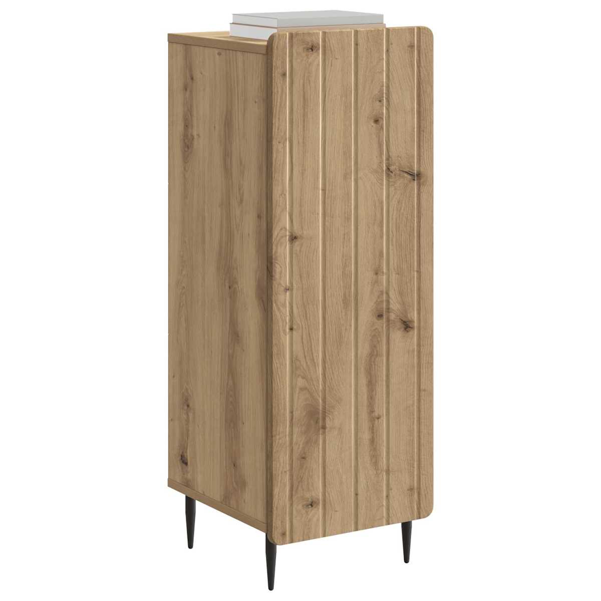 Sideboard 34,5 x 33 x 92 cm Konstrueret træ - Billede 3
