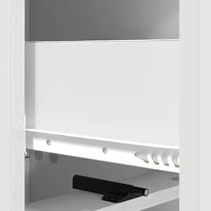 Skříň se zásuvkami Bílá s vysokým leskem 33 x 34,5 x 92 cm - obrázek 8