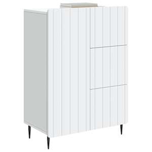 Servírovací skříň Bílá 66 x 34,5 x 91,5 cm Kompozitní dřevo - obrázek 3