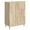 vidaXL K&otilde;ide Sonoma tamm 66 x 34,5 x 92 cm Tehispuit