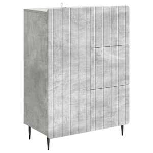 Servírovací skříň se zásuvkou Betonově šedá 66 x 34,5 x 91,5 cm - obrázek 2