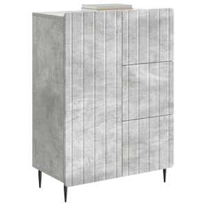 Servírovací skříň se zásuvkou Betonově šedá 66 x 34,5 x 91,5 cm - obrázek 3