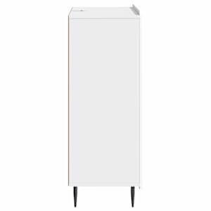 Servírovací skříň Bílá s vysokým leskem 66 x 34,5 x 91,5 cm - obrázek 7