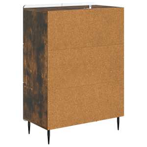 Servírovací skříň se zásuvkou Kouřový dub 66 x 34,5 x 91,5 cm - obrázek 8