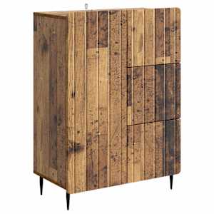 Servírovací skříň se zásuvkou Staré dřevo 66 x 34,5 x 91,5 cm - obrázek 2