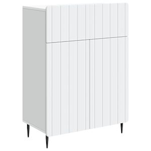 Servírovací skříň Bílá 66 x 34,5 x 92 cm Kompozitní dřevo