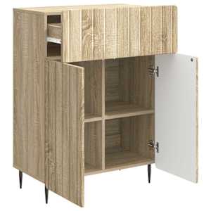 Servírovací skříň Dub sonoma 66 x 34,5 x 92 cm Kompozitní dřevo - obrázek 5