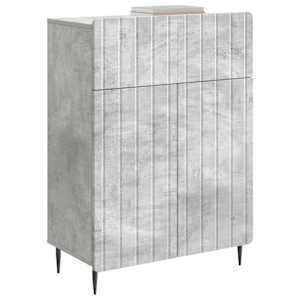 Servírovací skříň se zásuvkou Betonově šedá 66 x 34,5 x 92 cm - obrázek 3