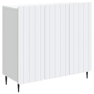 Servírovací skříň Bílá 89 x 34,5 x 82 cm Kompozitní dřevo