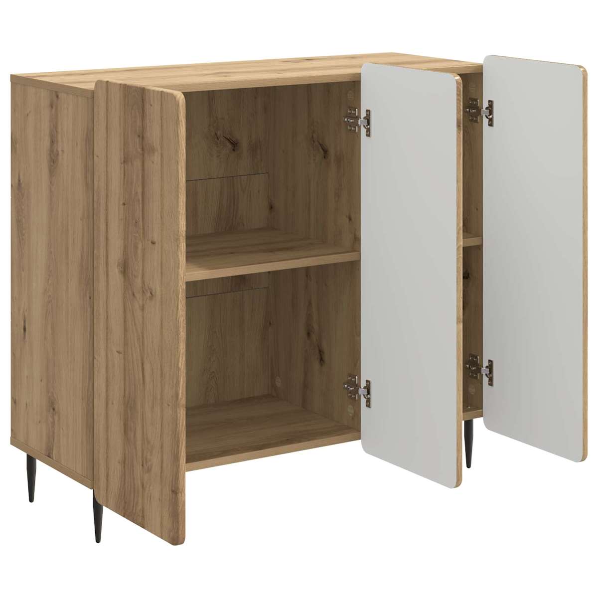 Sideboard 89 x 34,5 x 82 cm Konstrueret træ - Billede 5