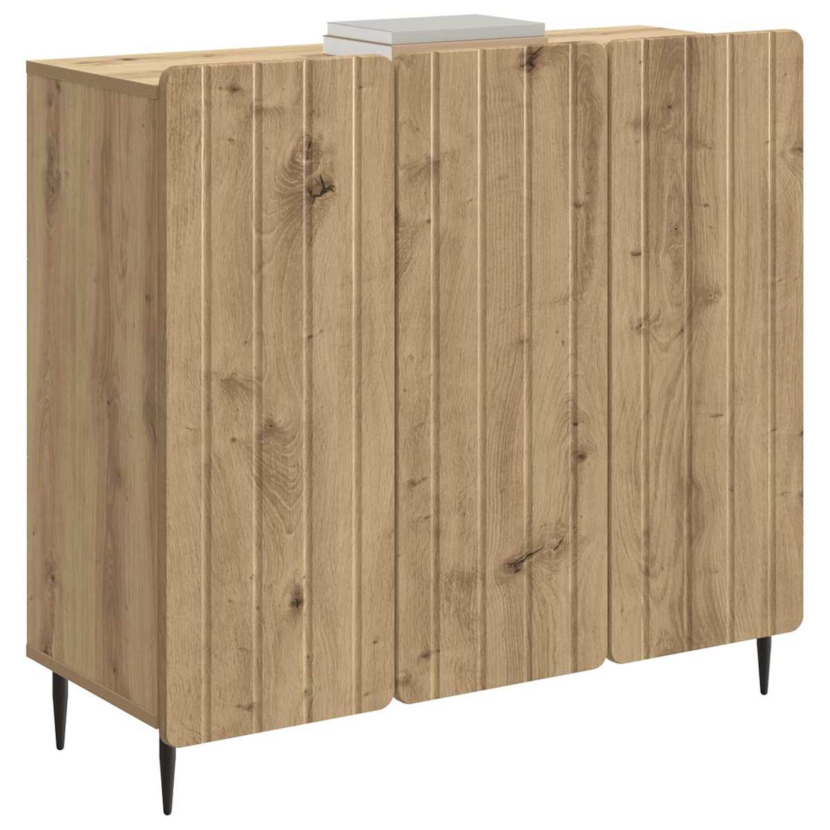 Sideboard 89 x 34,5 x 82 cm Konstrueret træ - Billede 3
