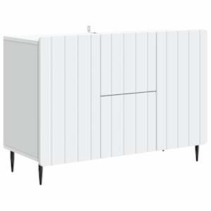 Servírovací skříň Bílá 89 x 34,5 x 62 cm Kompozitní dřevo - obrázek 2