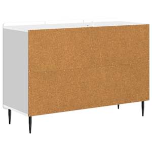 Servírovací skříň Bílá 89 x 34,5 x 62 cm Kompozitní dřevo - obrázek 8